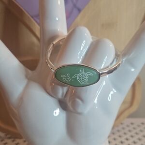 Periwinkle by Barlow Silver Bracelet